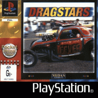 Dragstars PAL Playstation  box art